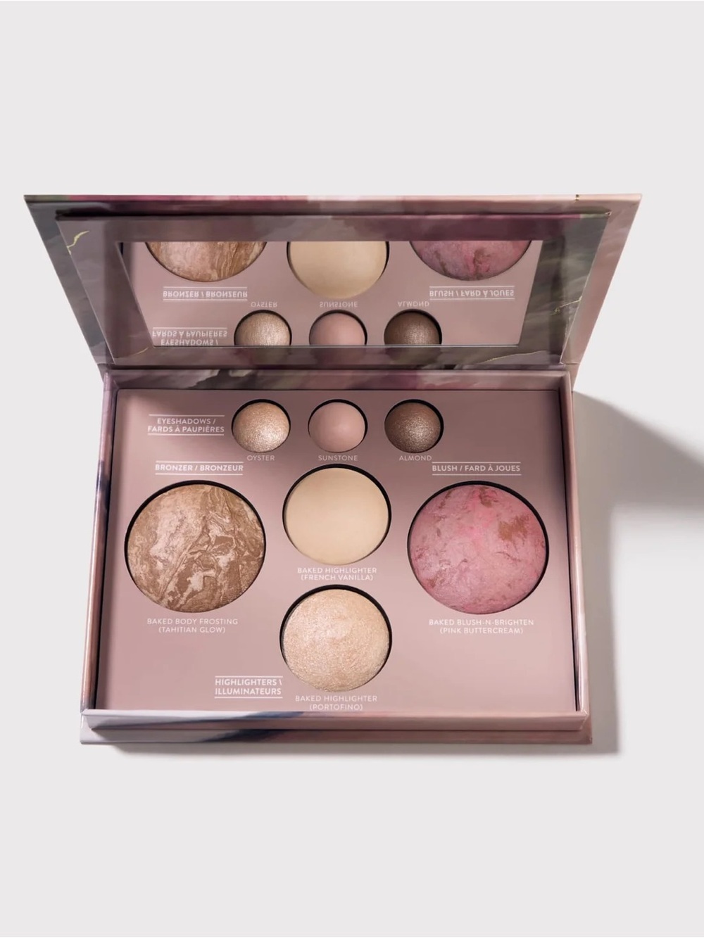 Laura Geller Pink & Gold Marble Face Palette
